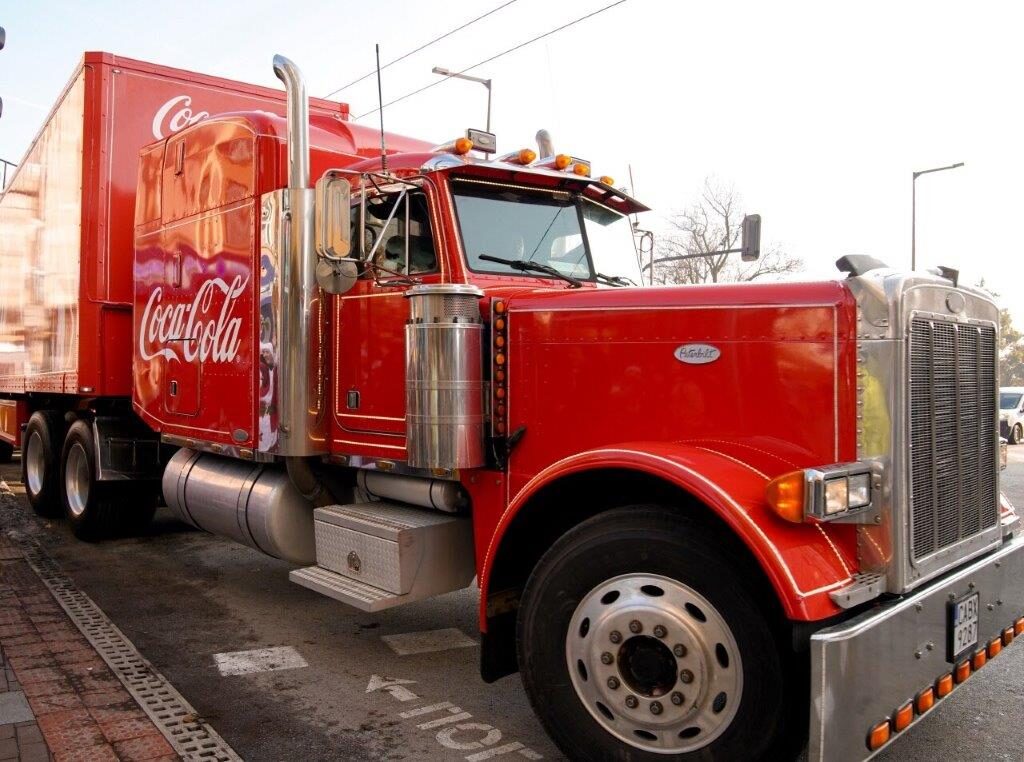 BILLA Coca Cola Christmas truck