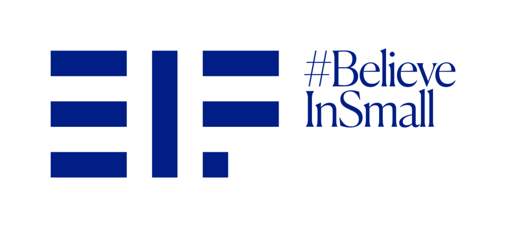 EIF believeinsmall RGB blue