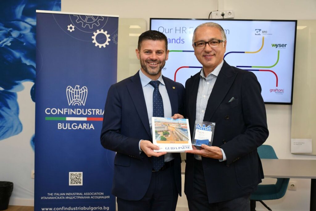 Roberto Santorelli Confindustria Bulgaria Rodolfo Roseto GI Group1