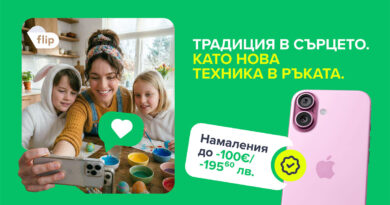 Този Великден Flip.bg насърчава умния избор на реновирана техника