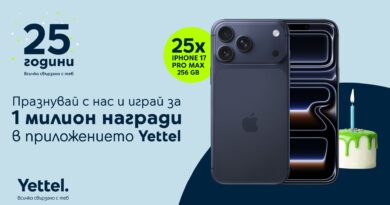 Yettel Anniversаry 25xiPhone 17 Pro Max