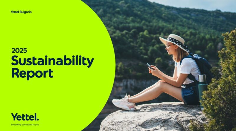 Yettel Sustainability Report 2025 cover