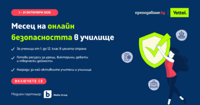 Yettel Online Safety Month in schools